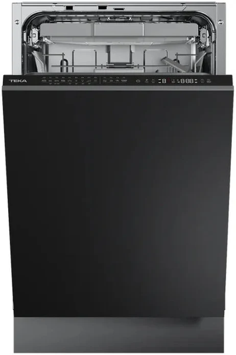 Teka DFI 74910 Fully Integrated Dishwasher, 45 cm Width, 11 Place Settings, 9 Programs, SmartSensor, Third Basket and Sprayer, Energy Class E