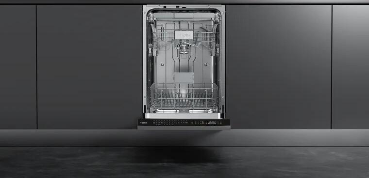 Teka DFI 74910 Fully Integrated Dishwasher, 45 cm Width, 11 Place Settings, 9 Programs, SmartSensor, Third Basket and Sprayer, Energy Class E