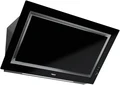 Teka DLV 99670 BK TOS Vertical Decorative Kitchen Hood, 900mm, Black Glass, Touch Control, LED Lighting, 590 m3/h Extraction, Timer, Perimetral System