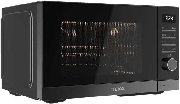 Teka HMWE FS23 GC BK Free-standing Microwave with Grill and AirFry, 23L Capacity, Convection, 900W Microwave, 1000W Grill, Digital Display, Black