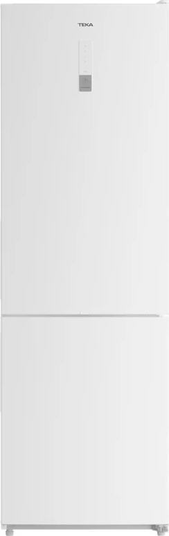 Combină frigorifică Teka NFL 345 C freestanding, Full No Frost, Capacitate netă 302L, Compartiment VitalCare, Display Electronic, Albă, Înălțime 1880mm