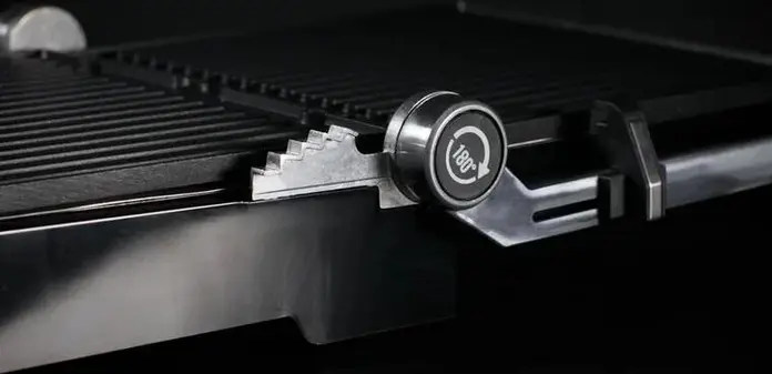 Teka EliteGrill Electric Tabletop Grill 2000W, 180 Degree Opening, 5 Automatic Programs, Detachable Non-Stick Plates, Touch Control Panel