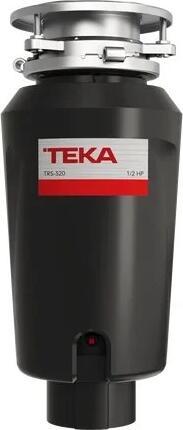 Triturator de reziduurile alimentare Teka TRS 520, Motor 370W 0.5HP, Camera de macinare din otel inoxidabil 857ml, Tratament antimicrobial, Montare Quick Click