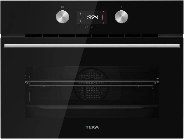 Teka HLC 8440 C BK Urban Colors Compact Multifunctional Combi-Microwave Oven, 40L, 11 Functions, HydroClean ECO, Stainless Steel, 455x595x559 mm