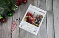 Набор для вышивания Luca-S G711 Christmas Moment, Gold Collection, 23.5 x 18 см, 60 цветов, ткань гобелен серая, 234 x 180 стежков