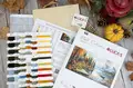 Kit Broderie Luca-S G716 Ecouri ale unui Sezon Auriu, Colecția Gold, 44x22 cm, Material Zweigart 25ct, 67 Culori, Ață 100% Bumbac