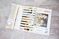 Kit Broderie Luca-S G714 Eleganța Orhideei, Colecția Gold, 20x20 cm, Pânză Zweigart 25ct, 61 Culori, Ață 100% Bumbac