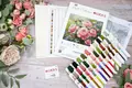 Набор для вышивания Luca-S B717 The Roses Garden, Gold Collection, ткань Zweigart Aida 16, 44 x 35 см, 58 цветов, нити 100% хлопок