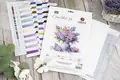 Kit Broderie Luca-S B7059 Liliacul Speranței Fragile, Material Zweigart Aida 16, 31 x 29 cm, 49 Culori, Ață 100% Bumbac