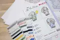 Luca-S M04 My First Embroidery Set of 3 Designs for Beginners, Zweigart 14ct AIDA Fabric, 100% Cotton Thread, Includes Needle and A3 Chart