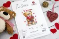 Набор для вышивания Luca-S B1441 Bouquet of Love, 17x23 см, ткань Zweigart Aida 16, 38 цветов, нити 100% хлопок