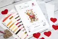 Набор для вышивания Luca-S B1441 Bouquet of Love, 17x23 см, ткань Zweigart Aida 16, 38 цветов, нити 100% хлопок
