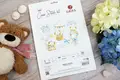 Luca-S B1445 Magic Hugs Cross Stitch Kit, Zweigart Aida 16 Fabric, 100% Cotton Thread, 26 x 19 cm Finished Size, 19 Colors