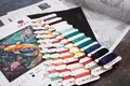 Kit Broderie Luca-S BU5032 Viața Subacvatică, 25 x 25 cm, Material Zweigart Aida 16 ct, 57 Culori, Ață 100% Bumbac