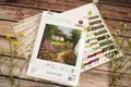 Luca-S BU5029 The Country House Cross Stitch Kit, 30x30 cm, Zweigart Aida 16 ct Fabric, 56 Colors, 100% Cotton Threads