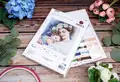 Kit Broderie Luca-S BU5052 Iubire Eternă, 25 x 25 cm, 49 Culori, Material Zweigart Aida 16ct Alb, Fir 100% Bumbac
