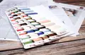 Kit Broderie Luca-S BU5052 Iubire Eternă, 25 x 25 cm, 49 Culori, Material Zweigart Aida 16ct Alb, Fir 100% Bumbac