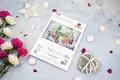 Luca-S BU5088 The Window of Dreams Cross Stitch Kit, Zweigart Aida 16 ct White Fabric, 49 x 32 cm, 63 Colors, Richard Macneil Design