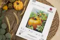 Kit Broderie Luca-S BU5094 Pasari pe Dovleac, Material Zweigart Aida 16 ct, 54 Culori, Dimensiune Finisata 26x32 cm