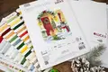 Kit Broderie Luca-S BU5097 Bucuria Cățelușului Punct Andrucu, Material Zweigart Aida 16 ct, Dimensiune Finală 29 x 38 cm, 48 Culori, Ață 100% Bumbac