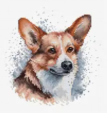 Dimensiunea broderiei:5.63 x 5.81 in or 14x 15 cm Numărul de cruciulițe: 90 x 93 Culori: 42 Ață: Luca-S 100% bumbac Pânză: Zweigart Aida 16 ct. (100/101) 30 x 30 cm Ace de brodat №26 - 1 ac Schema este parțial colorată și contur colorat - 2 foi A3 Cerc de brodat Nurge 230 Nr.4 ( 205 mm) - Maro, imitație lemn Nivel de dificultate: 3/5 Set de brodat în cruciuliță Luca-S Set de brodat în cruciuliță cu cercul de brodat inclus- BC212 Corgi Galez