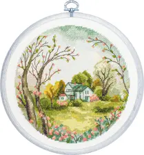 Set de brodat în cruciuliță cu cercul de brodat <li data-mce-fragment="1"> Dimensiunea broderiei: 6.56 x 6.56 in or 17 x 17 cm <li data-mce-fragment="1"> Numărul de cruciulițe: 105 x 105 <li data-mce-fragment="1"> Culori: 32 <li data-mce-fragment="1"> Ață: Luca-S 100% cotton <li data-mce-fragment="1"> Pânză: Zweigart Aida16 (100/101) 30 x 30 cm <li data-mce-fragment="1"> Ace de brodat №26 - 2 ace <li data-mce-fragment="1"> Cerc de brodat Nurge 230 Nr.4 ( 205 mm ) - Transparent <li data-mce-fragment="1">Schema este parțial colorată și contur colorat - 1 foaie A3 <li data-mce-fragment="1"> Schema alb/negru - 2 foi format A3 <li data-mce-fragment="1">Nivel de dificultate: 3/5 <li data-mce-fragment="1">Artist: Luca-S <div class="infoProd"> Set de brodat în cruciuliță Luca-S </div> Set de brodat în cruciuliță cu cercul de brodat inclus - Primavara