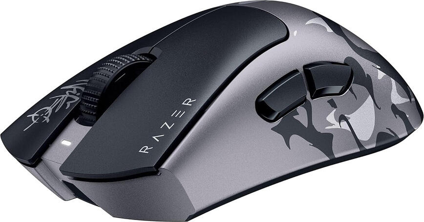 Mouse Gaming Wireless Razer DeathAdder V4 Pro NiKo Edition RZ01-05330300-R3M1, Senzor Optic Focus Pro 45K 45000 DPI, Polling Rate 8000 Hz, 57g Gri