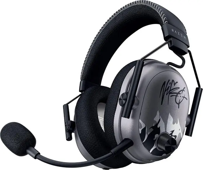 Casca Gaming Wireless Razer BlackShark V3 Pro NiKo Edition cu ANC, Drivere TriForce Gen-2 50mm, Audio Spatial THX, HyperSpeed, Baterie 70h