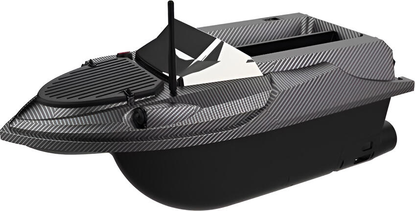 Flytec V080 High-Speed Fishing Bait Boat, 12V 550 Motor, 800M Range, GPS 180 Points, 20000 mAh Battery, Black