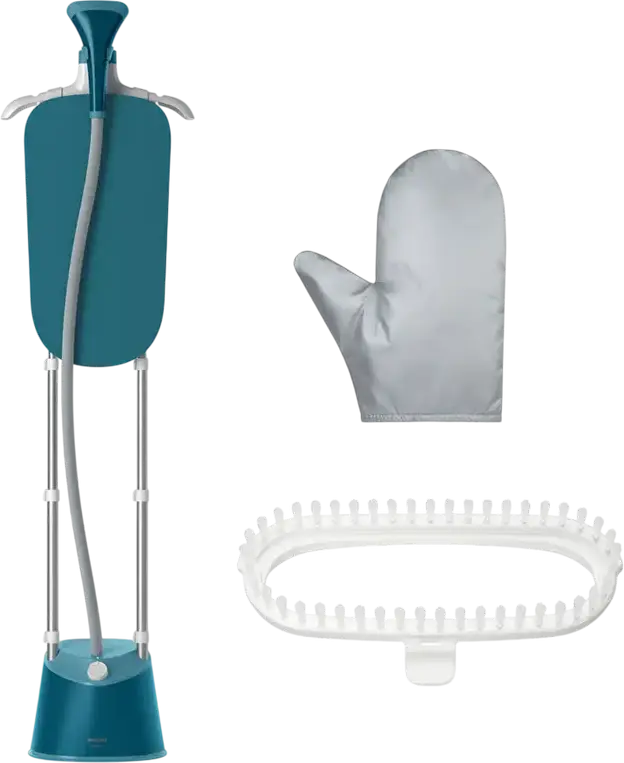 Philips 1000 Series STE1040/20 Garment Steamer, 1800W, 1800ml Detachable Tank, 36g/min Steam, Integrated Styleboard, Blue
