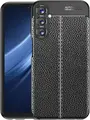 Чехол Xcover из искусственной кожи для Samsung Galaxy A04s, текстурированная отделка с вертикальной прострочкой, черный защитный чехол