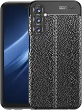 Husă Xcover Samsung Galaxy A04s - Leather , Negru