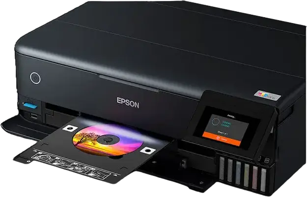 Imprimanta Multifunctionala Inkjet Epson EcoTank L8180 A3+, Sistem de Cerneala 6 Culori, Printare Scanare Copiere, Wi-Fi, Ethernet, Negru