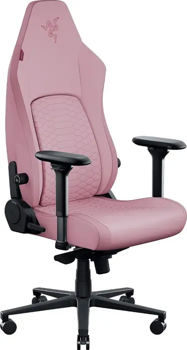 Razer Iskur V2 Gaming Chair, EPU-Grade Synthetic Leather, 6D Adaptive Lumbar Support, 4D Armrests, Class 4 Gas Lift, Max Load 136kg, Quartz