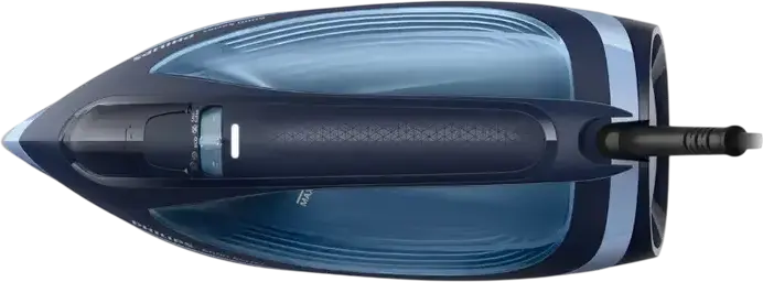 Philips DST6120/20 6000 Series Steam Iron, 2600W, SteamGlide Plus Soleplate, OptimalTemp Technology, 45g/min Continuous Steam, 190g/min Boost, Blue