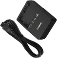 Canon LC-E6E Battery Charger for LP-E6, LP-E6N, LP-E6NH, LP-EL Batteries, Compatible with EOS 5D, 6D, 7D, 80D, 70D, 60D Cameras, Black