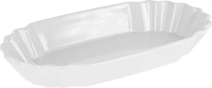 Set de 6 piese Boluri pentru cartofi prăjiți Pulsiva Kentwood, Melamină Albă, 360 ml, 21x11.5x3.2 cm, Rezistente la spargere, Spălabile în mașina de spălat vase