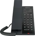 Fanvil H602 Hotel IP Phone, Screenless, 2 SIP Lines, PoE IEEE 802.3af, 6 Programmable Keys, Opus HD Audio, Black ABS Plastic, 128 x 195 x 49 mm