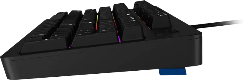 Lenovo Legion K310 Wired Membrane Gaming Keyboard, 5-Zone RGB Backlight, 24-Key Anti-Ghosting, Splash Resistant, Full-Size, Black