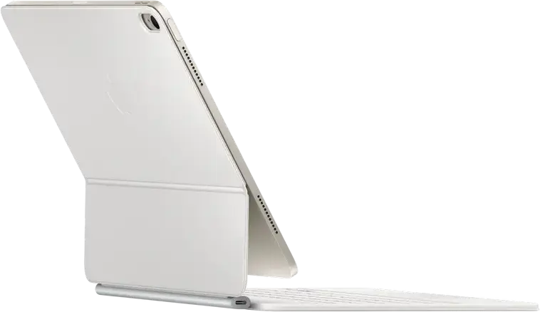 Apple Magic Keyboard for iPad Pro 13-inch, Backlit Keys, 14-key Function Row, Large Glass Trackpad, Floating Cantilever Design, White