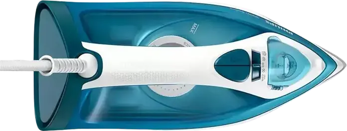 Fier de calcat cu abur Philips DST3011/20 Seria 3000, 2100W, Talpa Ceramică, Rezervor 300ml, Abur Vertical, Sistem Anti-calc și Anti-picurare, Albastru deschis