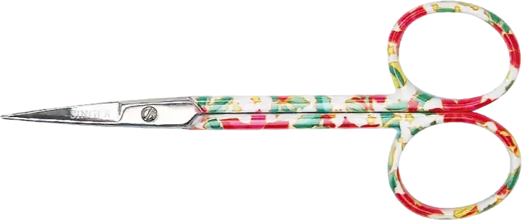 Singer 10287P5-4 Needlecraft and Embroidery Scissors, 10.2 cm, Multicolor Speckled Handle, Lightweight Compact Detail Cutting Scissors