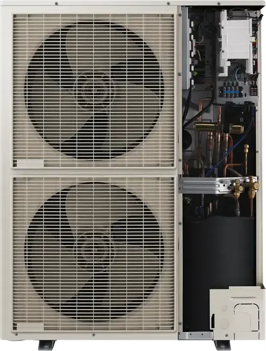 Наружный блок кондиционера Samsung AC140RXADKG, Smart Inverter, 48000 BTU, охлаждение 15.5 кВт, обогрев 18 кВт, хладагент R-32, белый