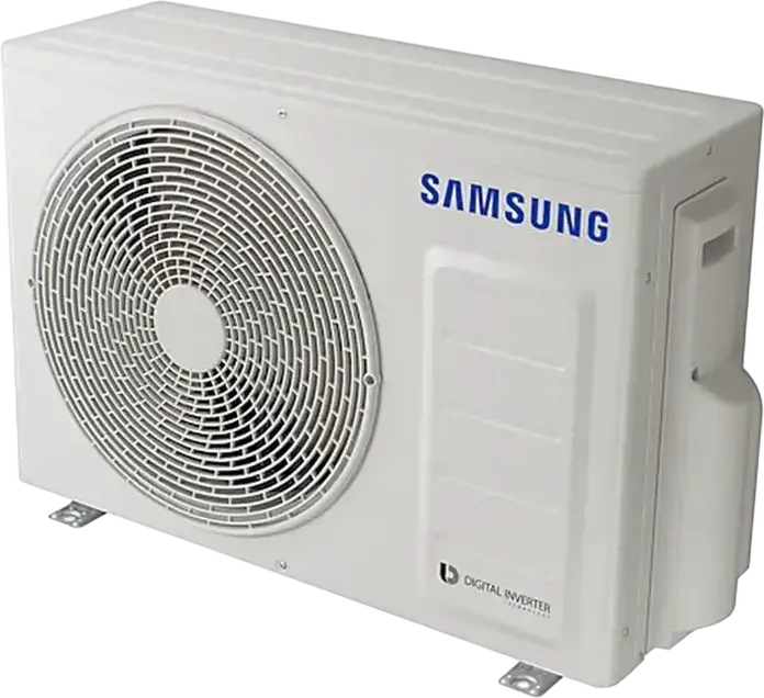 Внешний блок кондиционера Samsung AC035RXADKG Digital Inverter, 12000 BTU, охлаждение 3.5кВт, обогрев 4-5кВт, R-32, класс A++/A+, белый