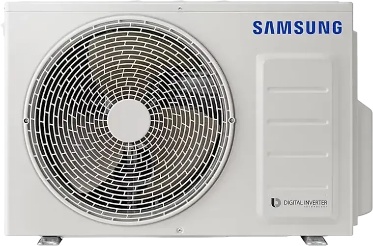 Внешний блок кондиционера Samsung AC035RXADKG Digital Inverter, 12000 BTU, охлаждение 3.5кВт, обогрев 4-5кВт, R-32, класс A++/A+, белый