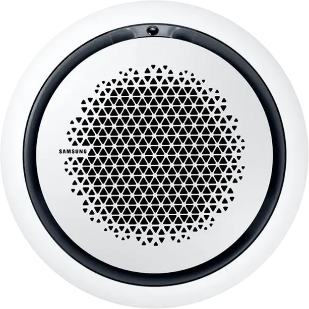 Samsung PC4NUNMAN 360 Cassette Circle Decorative Panel for Samsung 360 Cassette Indoor Units, White, 1050mm Diameter, 66mm Height