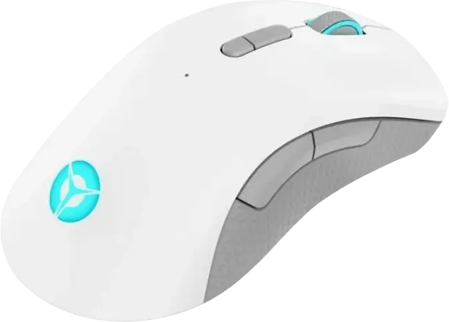 Игровая беспроводная мышь Lenovo Legion M600, сенсор Pixart 3335 16 000 DPI, 2.4 ГГц/Bluetooth/USB-C, амбидекстер, RGB-подсветка, белая