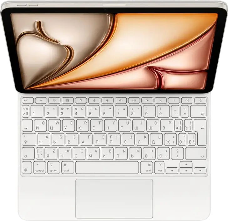 Tastatura Apple Magic Keyboard pentru iPad Pro 11-inch (1st, 2nd, 3rd, 4th generation), iPad Air (4th, 5th generation), Taste Iluminate, Trackpad Multi-Touch