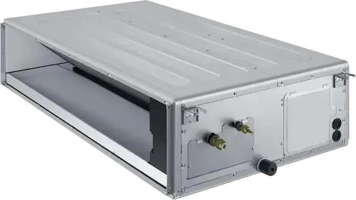Samsung AC160BNMDEH Inverter Duct Interior Air Conditioning Unit, Cooling 15.5kW, Heating 16.5kW, 54,500 BTU, A+ Energy Class, Silver, 380V