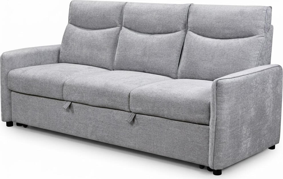 Canapea Extensibila Moderna Interdepo Lumen, Mecanism Eurobook, Cadru Lemn Masiv, Material Textil Rezistent, Cutie Depozitare, 2180x1030x900 mm